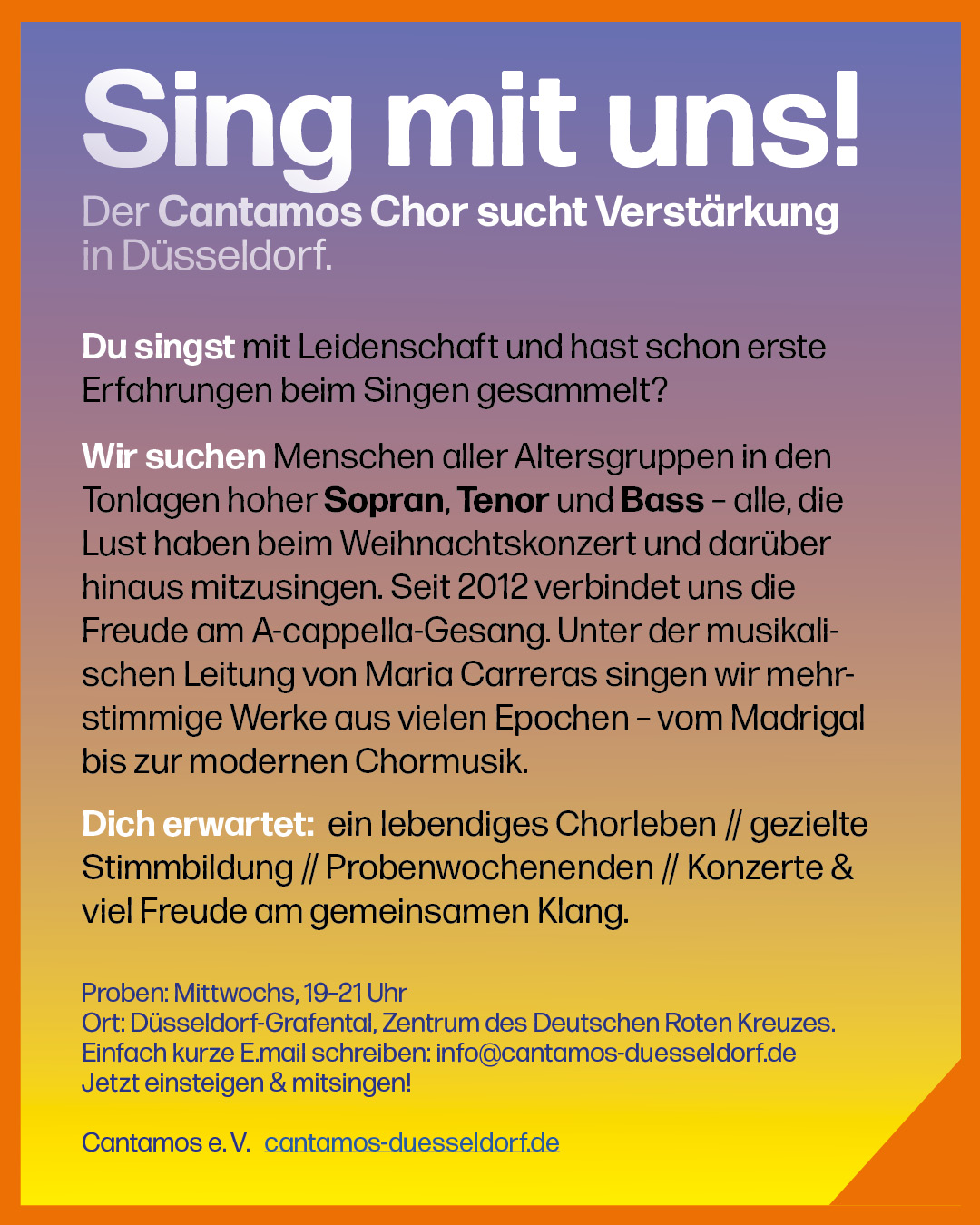 Sing mit uns